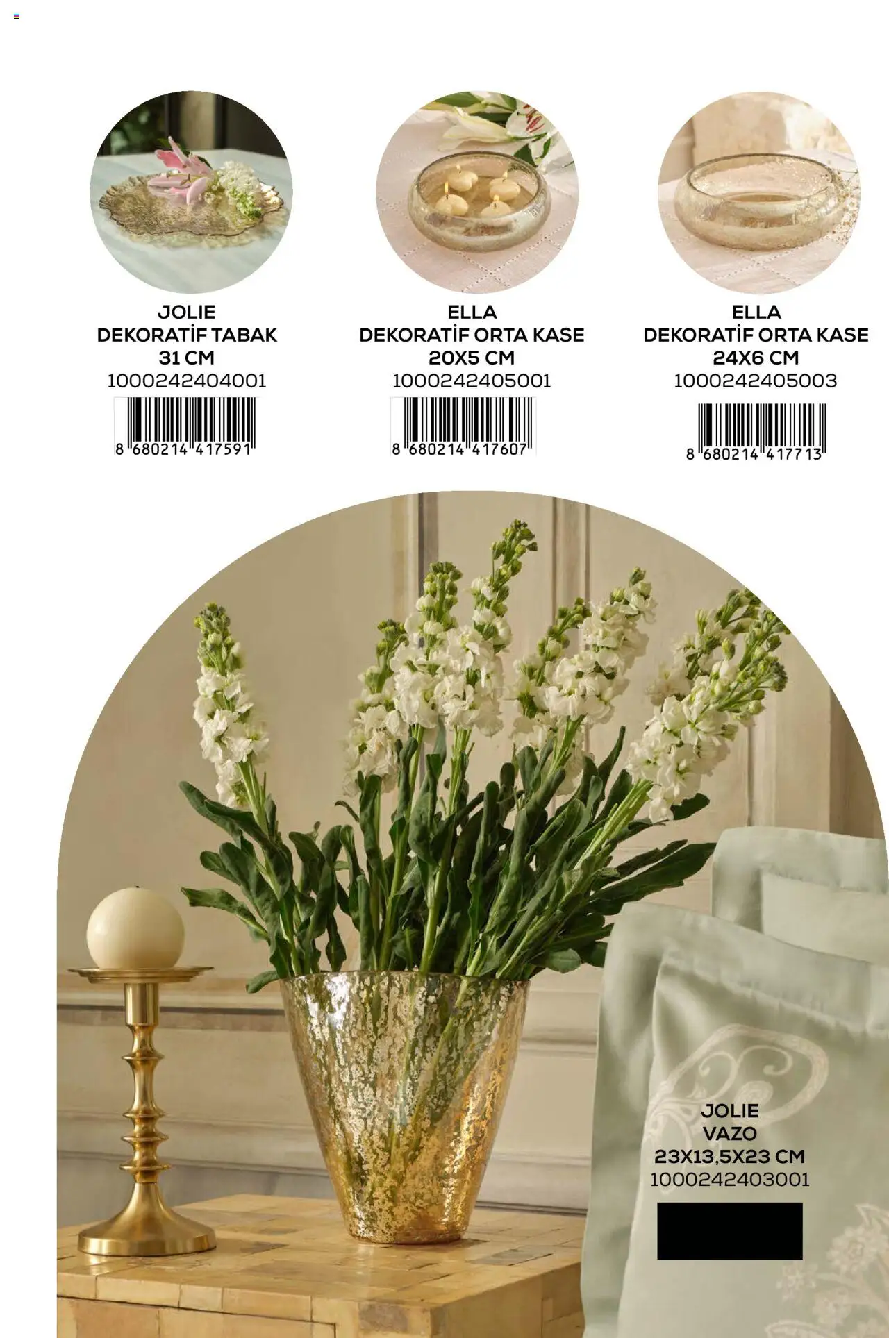 Karaca Home Katalog - 01.03.2025 tarihinden itibaren geçerlidir | Sayfa: 7 | Ürünler: Kaşe, Vazo