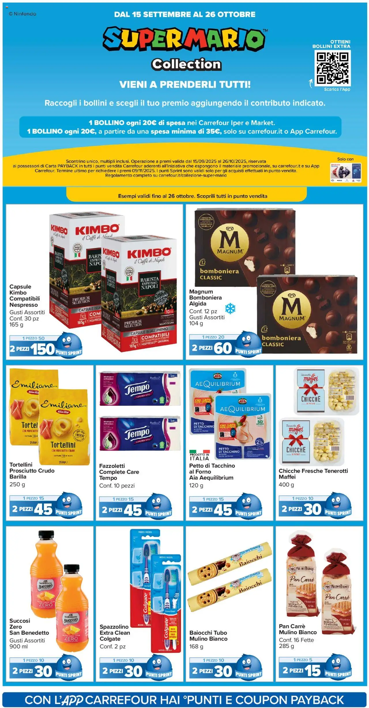 Volantino Carrefour del 10.10.2025 | Pagina: 20 | Prodotti: Arrosto, Caffè, Tacchino, Alluminio