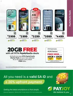 MTN specials catalogue – valid from 07.04.2026 | Page: 43 | Products: Cover, Camera, Battery, Charger