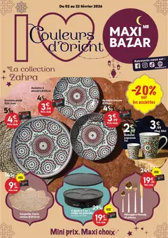 Maxi Bazar - Prévisualisation de Maxi Bazar - Catalogue saisonnier Maxi Bazar valide à partir de 02.02.2026