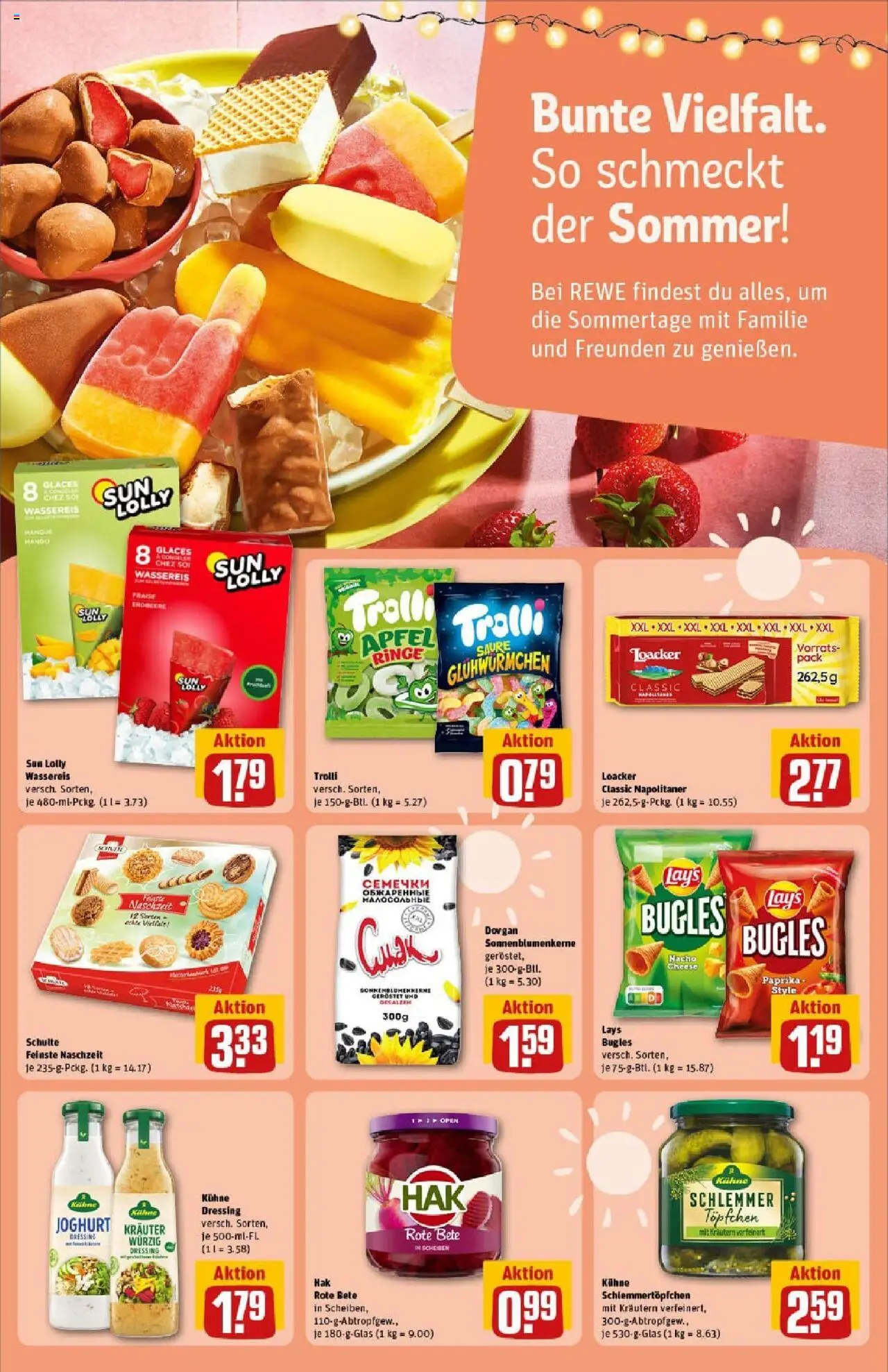Rewe prospekt Uelzen	 - gültig ab dem 06.07.2025 | Seite: 16 | Produkte: Joghurt, Dressing, Paprika, Mango