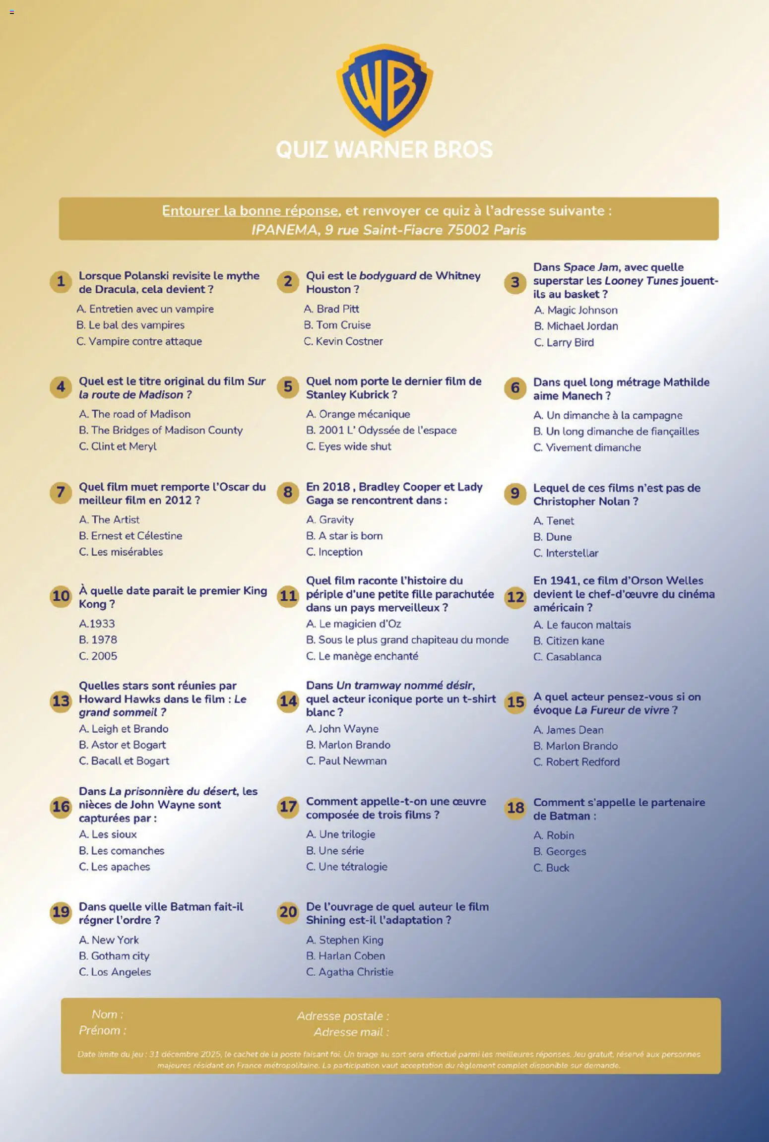 {H1} | Page: 37 | Produits: Orange, Porte, Thé