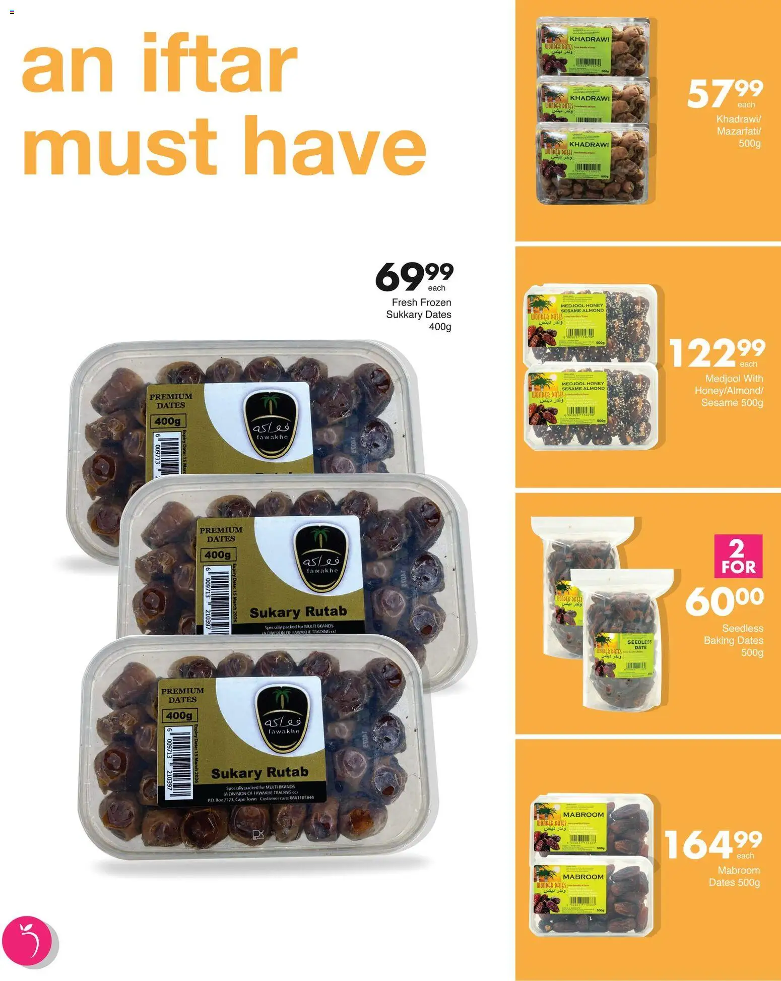 New Save catalogue – valid from 23.01.2026 | Page: 5 | Products: Dates, Box