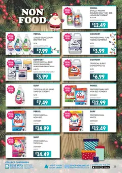 Preview of Bestway - Kitchen Savers valid from 05.12.2025 | Page: 23 | Products: Powder, Persil, Fabric softener, Detergent