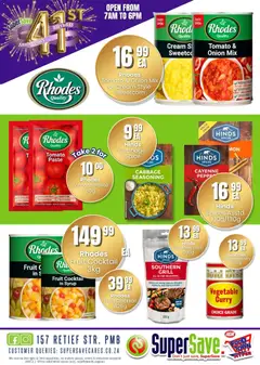 Super Save specials catalogue – valid from 25.10.2025 | Page: 117 | Products: Grill, Spices, Fruit, Pepper