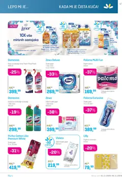 Lilly drogerie katalog - pregled Lilly drogerie kataloga - važi od 01.11.2025 | Strana: 47 | Proizvode: Lenor, Toalet papir, Ubrus, Pakovanje