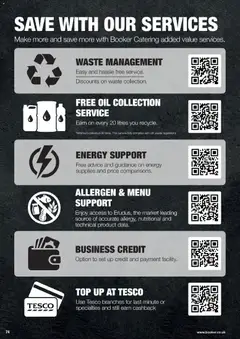 Preview of Booker Wholesale - Winter Catering News 2026 valid from 07.01.2026 | Page: 74 | Products: Oil, Csuszatészta