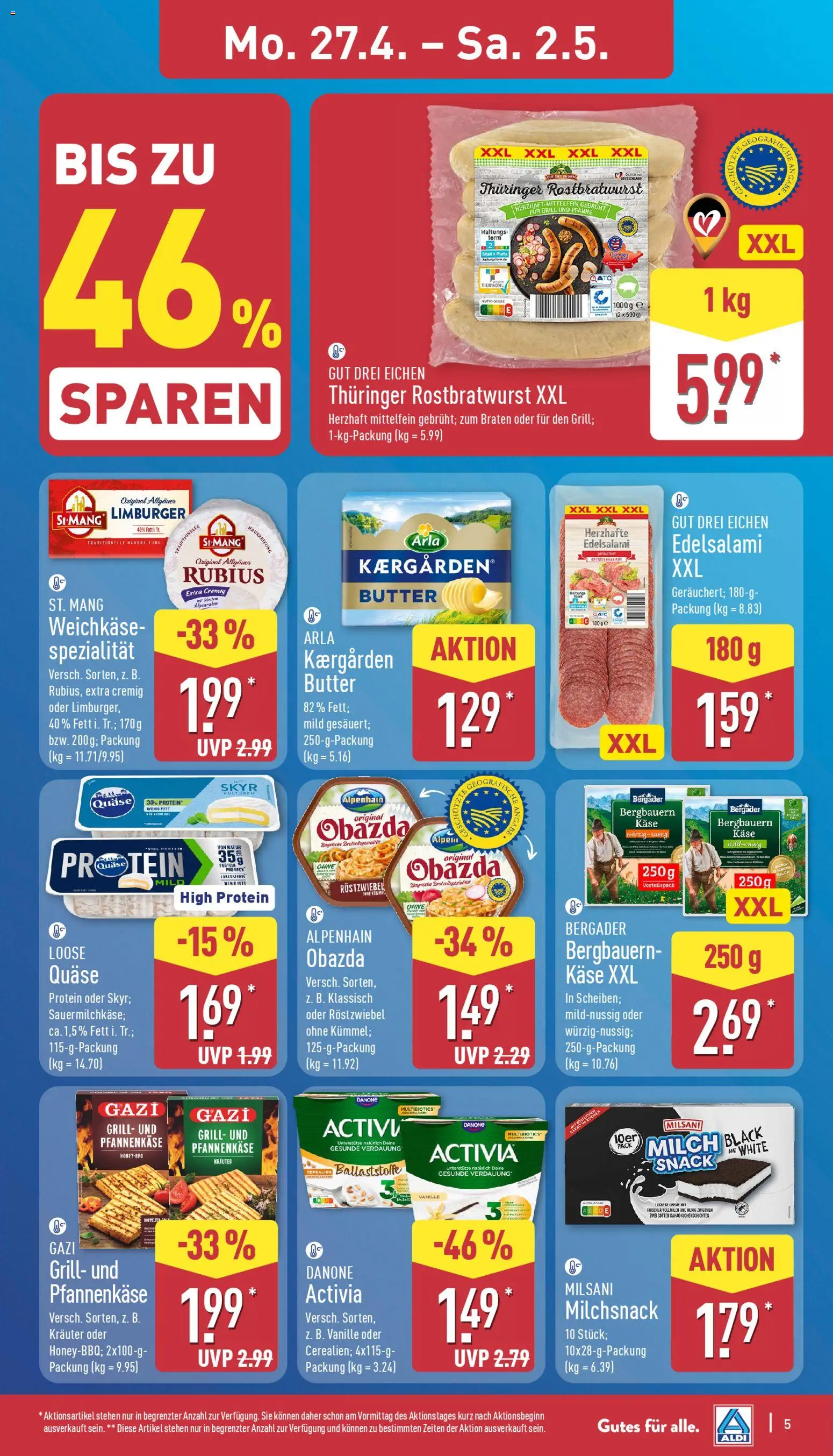 Aldi Prospekt 	 – gültig ab 27.04.2026 | Seite: 5