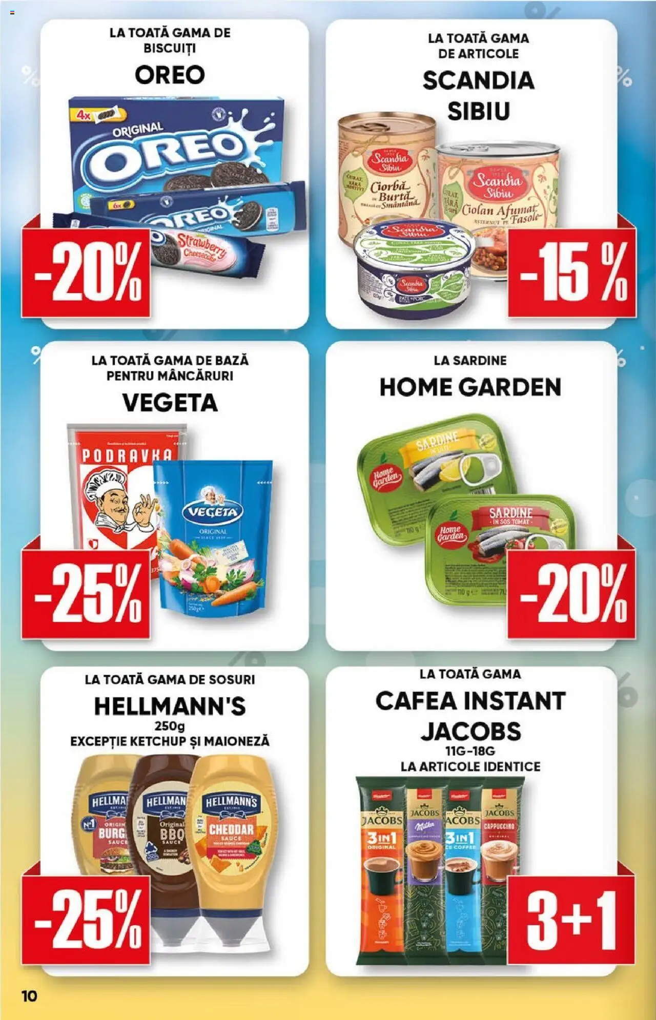Catalog Profi Loco – valabil de la 09.07.2025 | Pagină: 10 | Produse: Cafea, Ketchup, Biscuiți, Sos