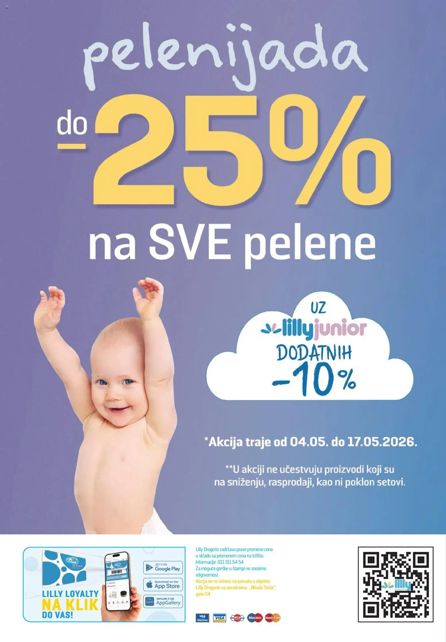 Lilly drogerie katalog - važi od 01.05.2026 | Strana: 44 | Proizvode: Pelene