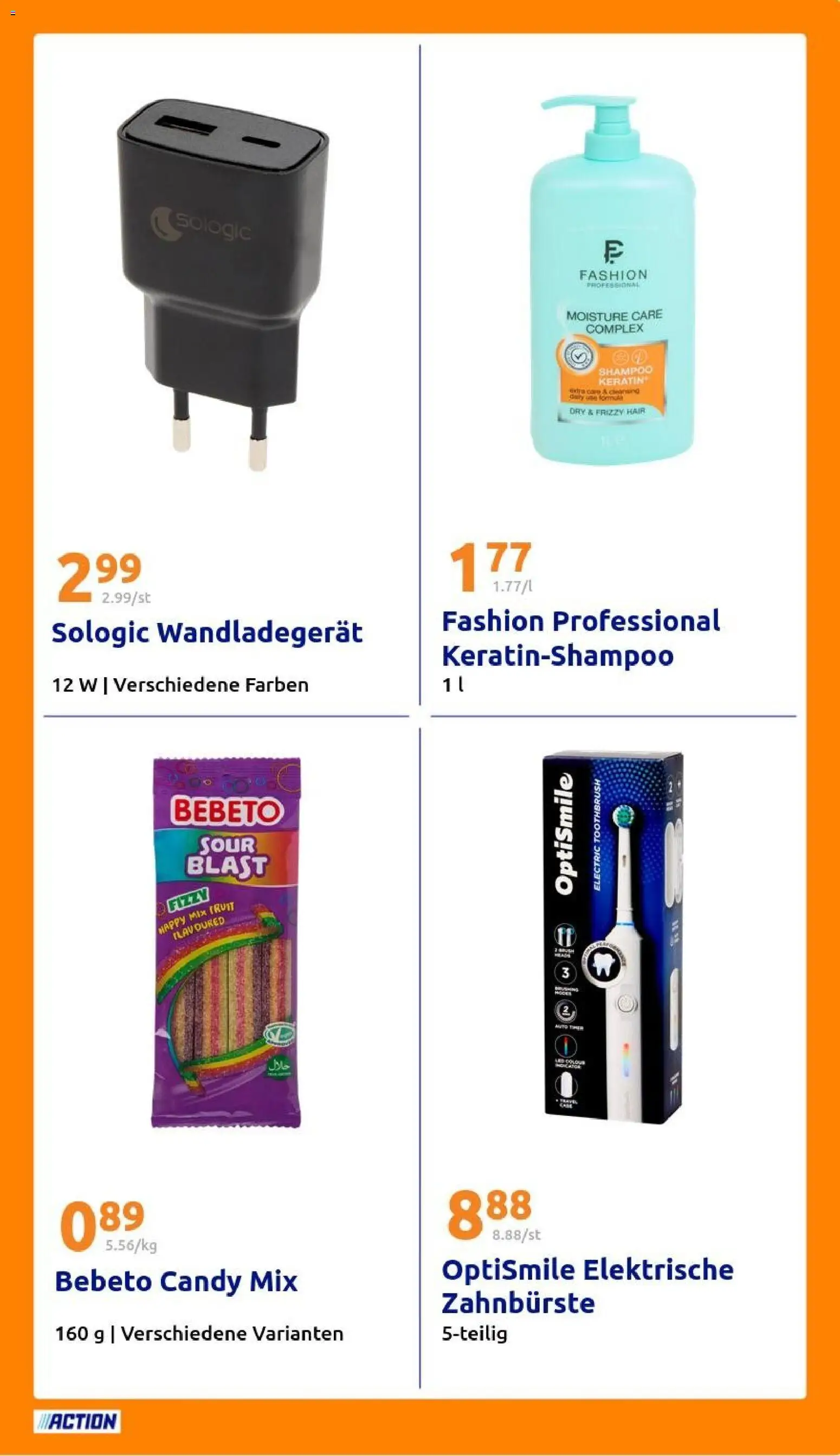 Action Prospekt – gültig ab 11.03.2026 | Seite: 25 | Produkte: Elektrische zahnbürste, Shampoo, Zahnbürste