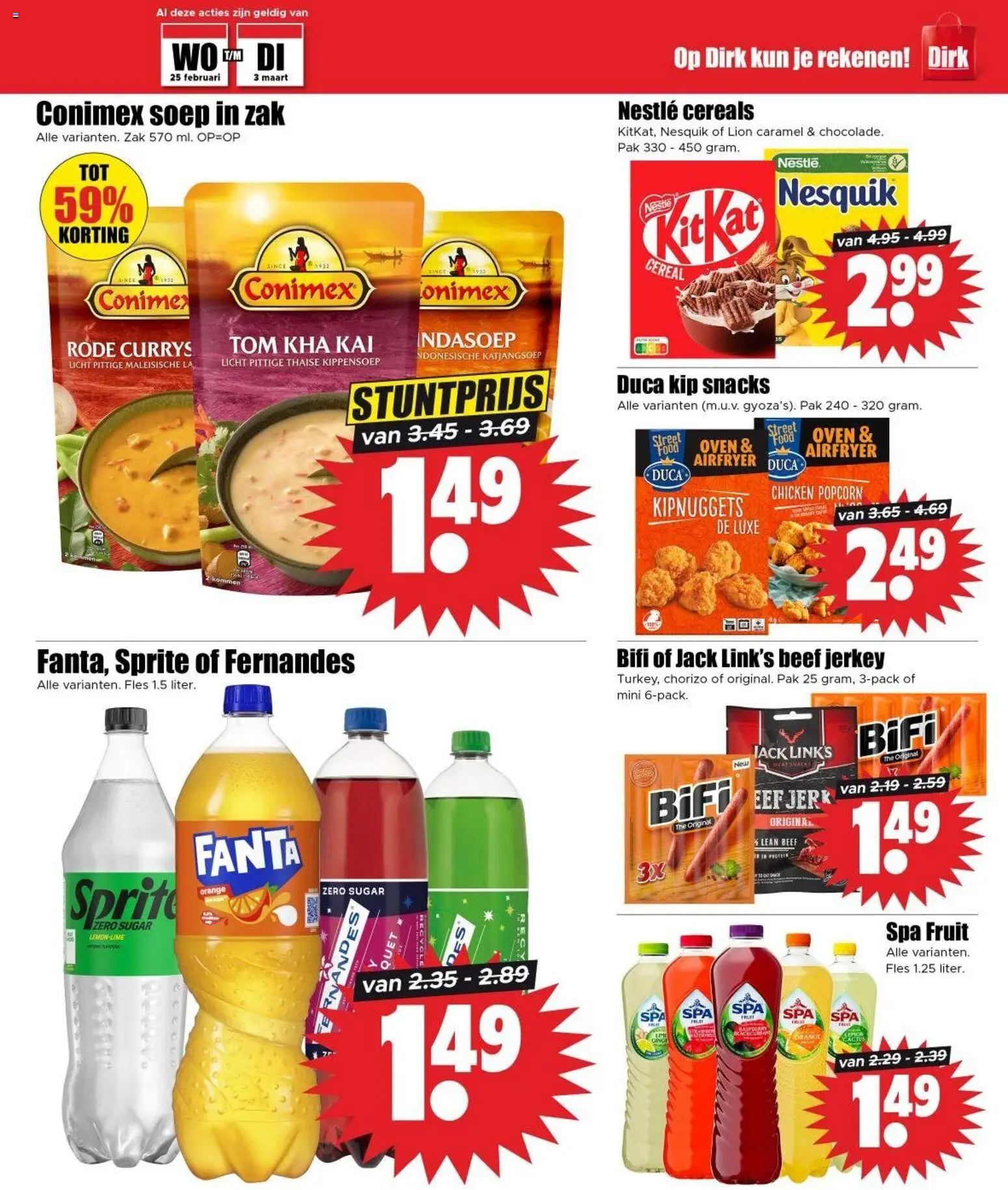 {H1} | Pagina: 34 | Producten: Fles, Sprite, Oven, Kip