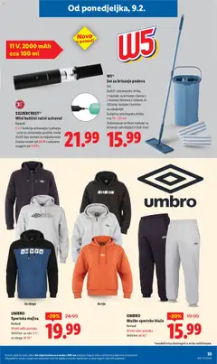 SILVERCREST® Mini bežični ručni usisavač, Komad. 2 u 1 funkcija usisavanja i puhanja -osim za usisavanja prašine, može služiti kao pumpa za napuhavanje. Snažan motor od 80 W s usisnom snagom od 13 kPa - Pregled kataloga iz trgovine Lidl, vrijedi od 09.02.2026 | Stranica: 33