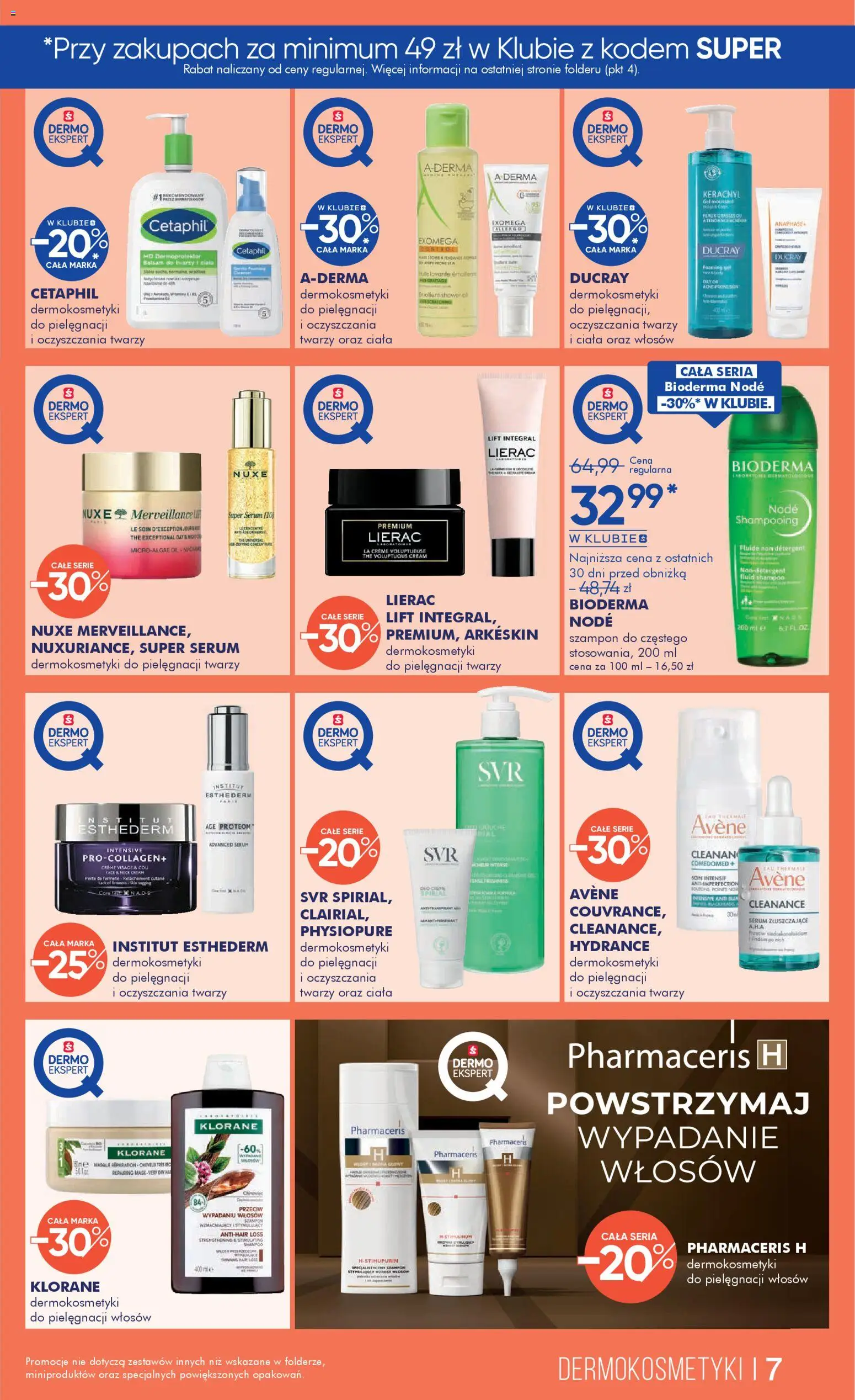 Super-pharm Gazetka od 12.01.2026 | Strona: 7 | Produkty: Szampon, Detergent