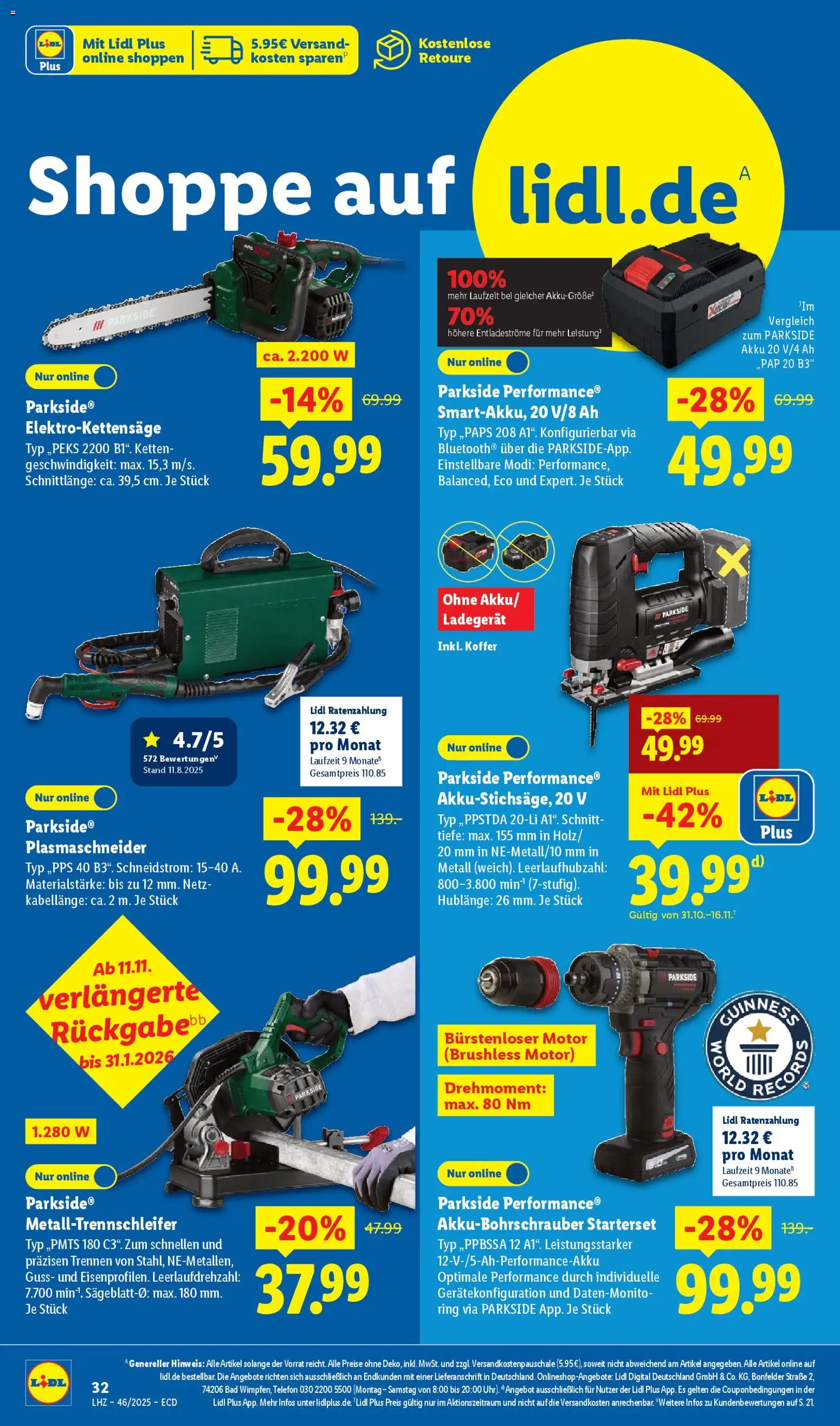 Lidl - Prospekt – gültig ab 10.11.2025 | Seite: 46 | Produkte: Bad, Koffer, Ladegerät, Telefon