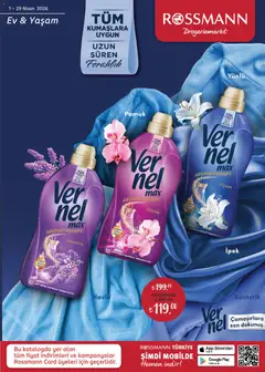 01.04.2026 tarihinden itibaren geçerli olan Rossmann kataloğu önizlemesi