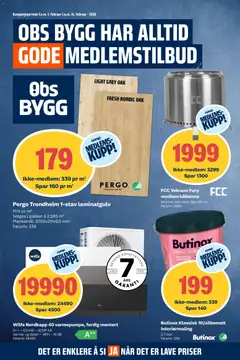 Forhåndsvisning av Obs Bygg - Kundeavis gyldig fra 01.02.2026