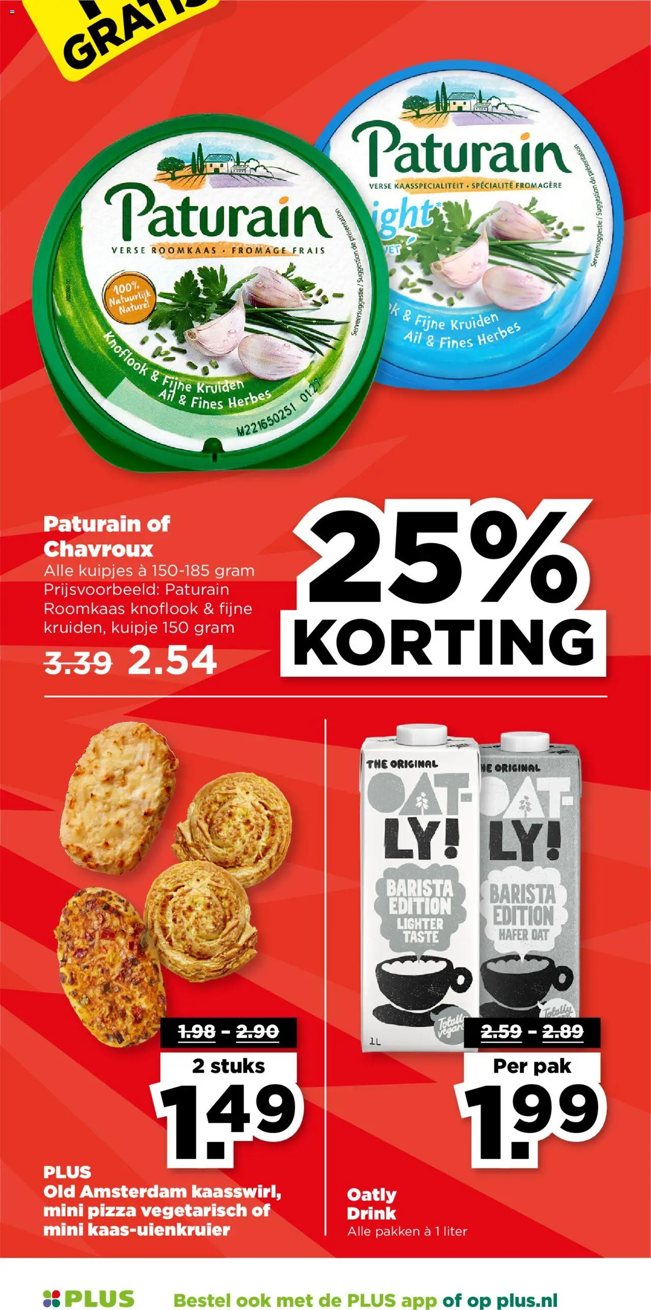  | Pagina: 15 | Producten: Pizza, Roomkaas, Knoflook