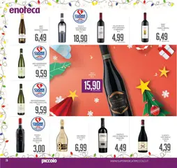 Anteprima del volantino Volantino Piccolo	 valido a partire dal 08.12.2025 | Pagina: 28 | Prodotti: Vino, Enoteca