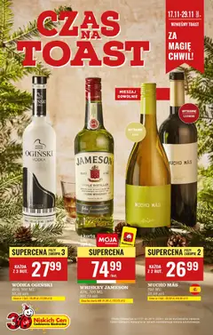 Pogląd oferty "Biedronka gazetka - Czas na toast" - ważna od 17.11.2025