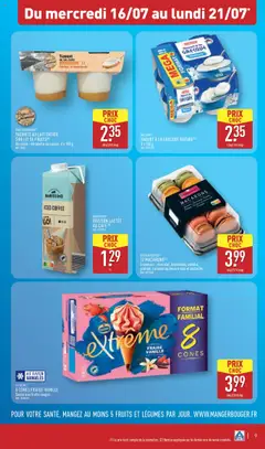  | Page: 10 | Produits: Yaourts, Fraise, Macarons, Cônes
