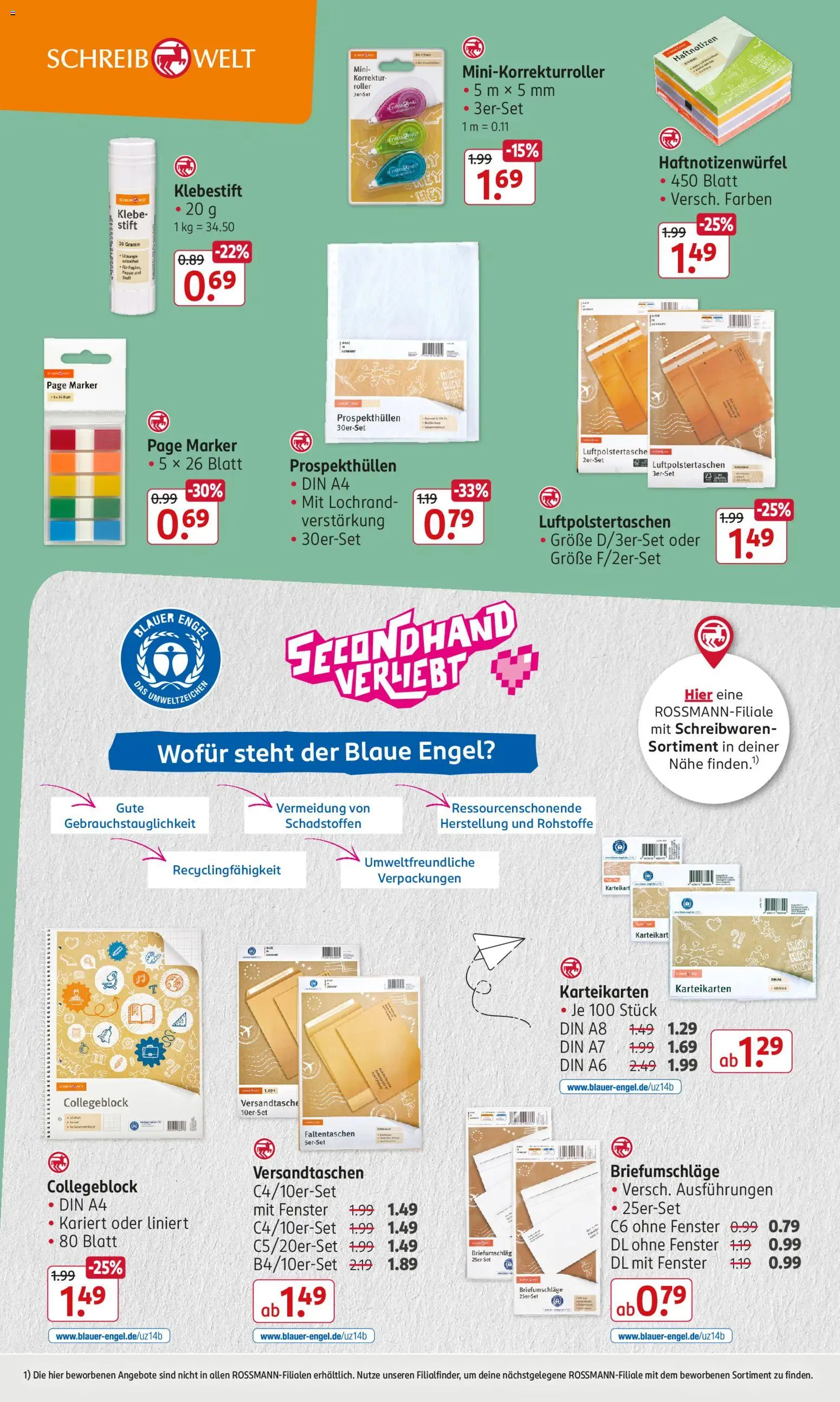 Rossmann Schreibspaß im neuen Jahr – gültig ab 26.01.2026 | Seite: 3