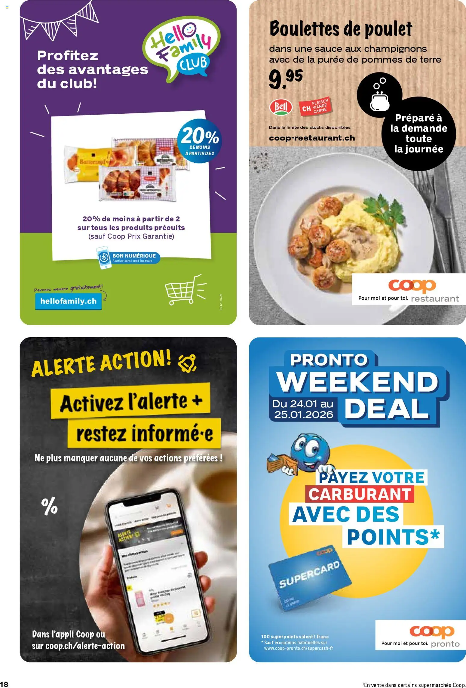 Coop - Les actions de la semaine – gültig ab 22.01.2026 | Seite: 18
