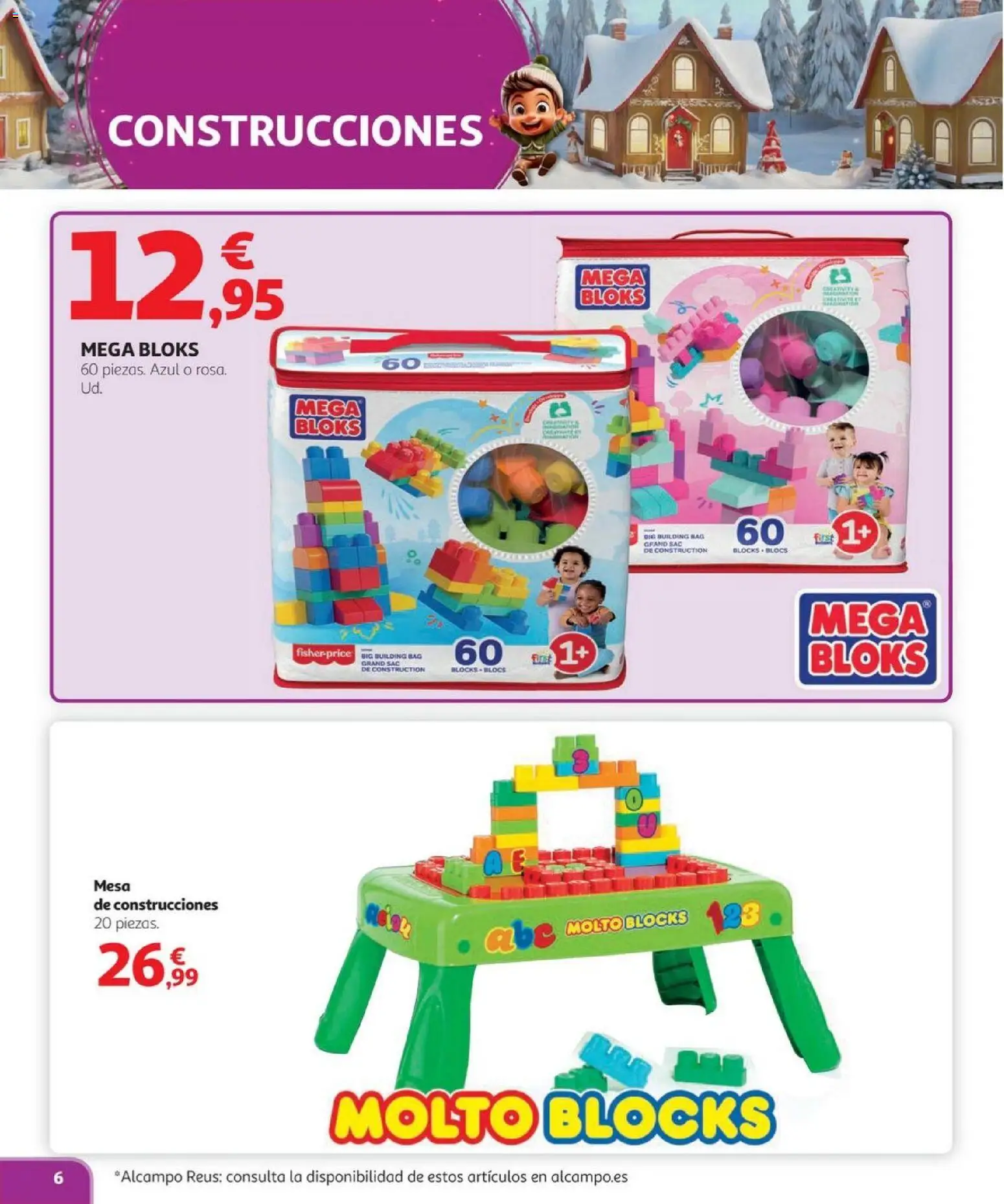 Alcampo - Juguetes Cat │ válido desde el 03.11.2025 | Página: 6 | Productos: Mesa