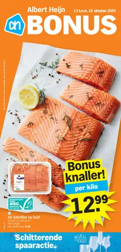 Albert Heijn folder week  / de la semaine 42 - Voorbeeld van een folder van Albert Heijn, geldig van 13.10.2025