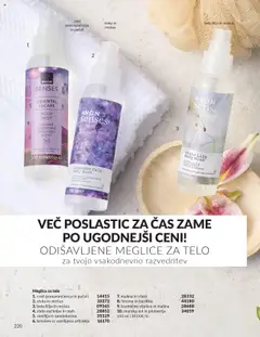 Avon katalog akcije – veljaven od 01.10.2025 | Stran: 220 | Izdelki: Ribez, Zacimbe, Limona, Breskev