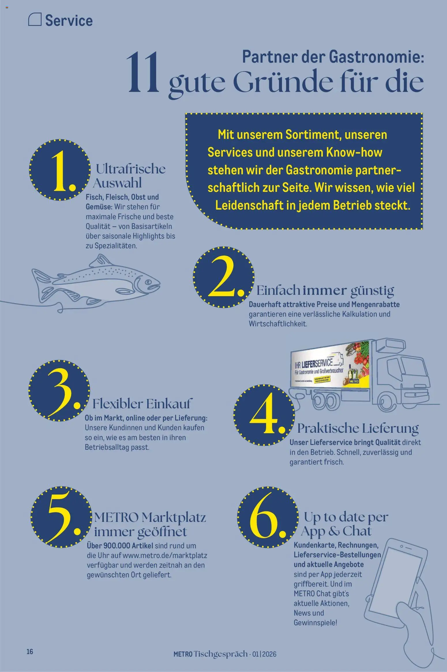 Metro Tischgespräch – gültig ab 01.02.2026 | Seite: 16 | Produkte: Gemüse, Obst, Uhr