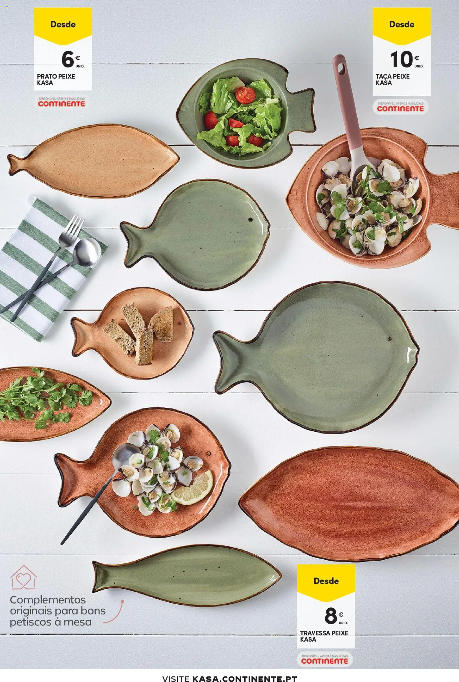 Continente - Tudo para a Casa │ válido de 24.02.2026 | Página: 18 | Produtos: Mesa, Peixe