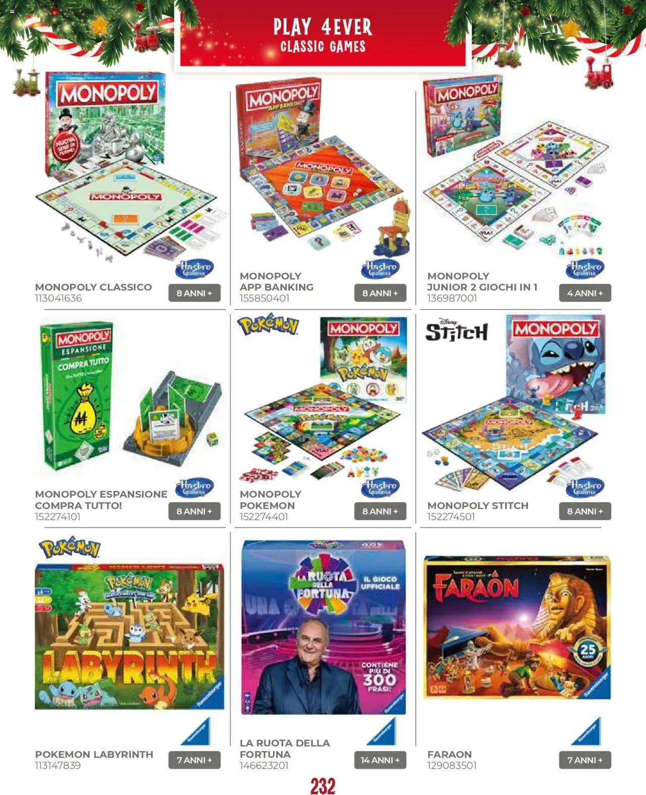 Volantino Toys Center del 17.10.2025 | Pagina: 234 | Prodotti: Gioco