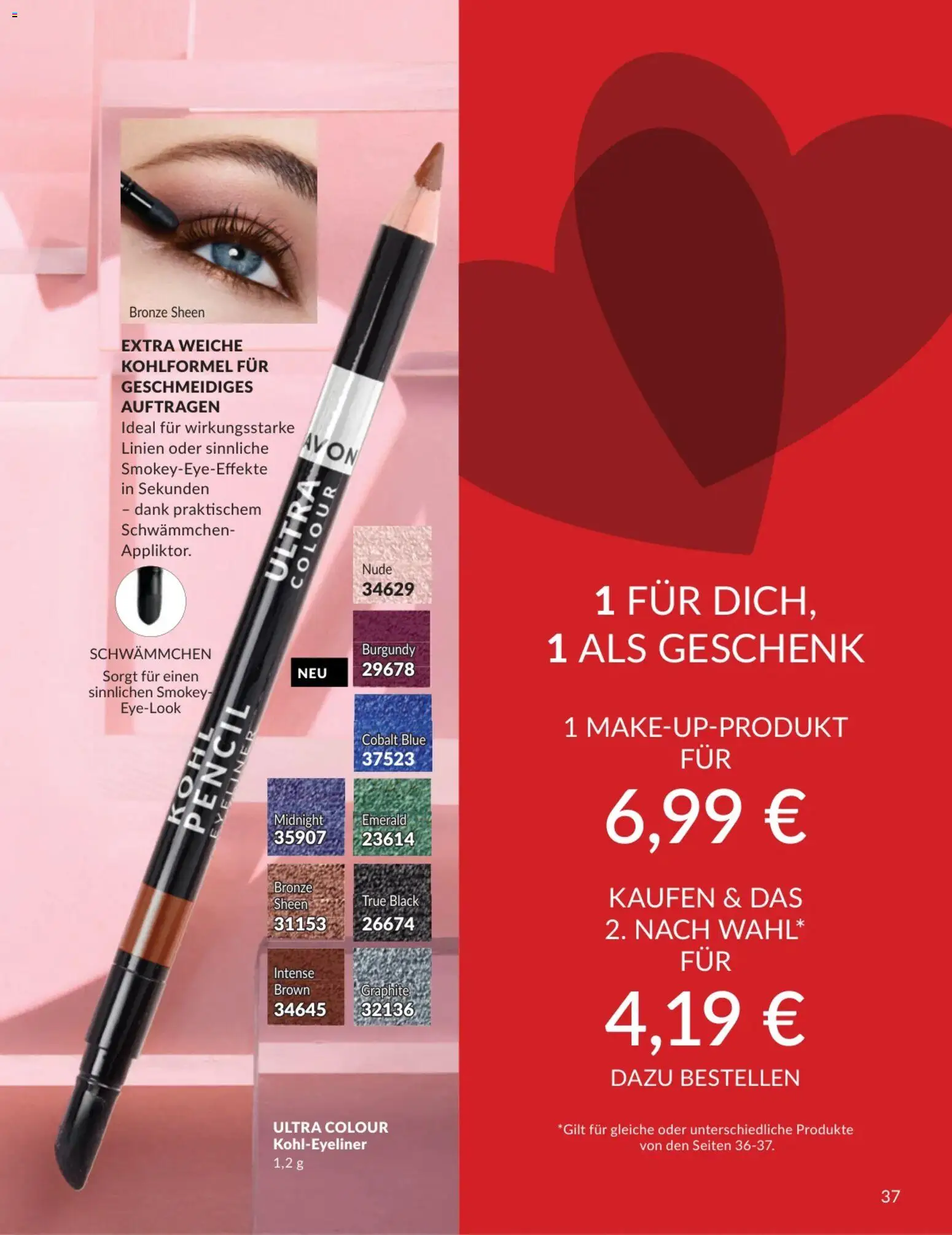 AVON Katalog Februar 2026 – gültig ab 01.02.2026 | Seite: 37 | Produkte: Eyeliner