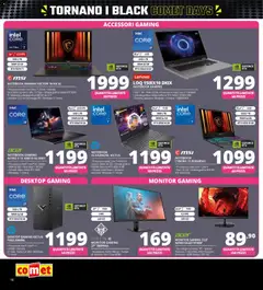 Anteprima del volantino Comet - Black Friday valido a partire dal 31.10.2025 | Pagina: 16