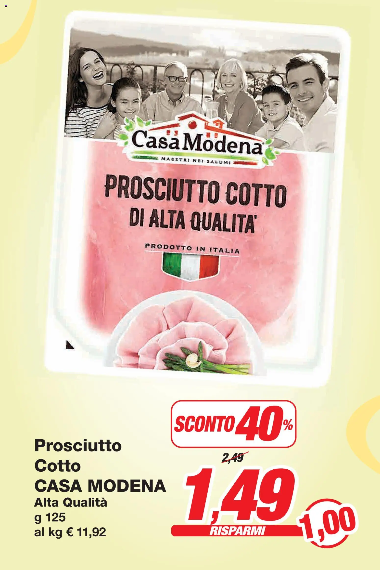 Volantino Prix del 16.03.2026 | Pagina: 4 | Prodotti: Prosciutto Cotto, Prosciutto