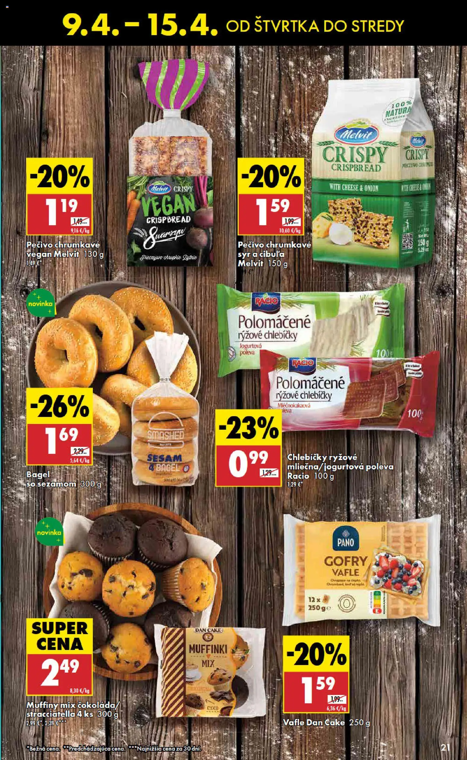 Nové Biedronka akcie – leták je platný od 09.04.2026 | Strana: 21 | Produkty: Syr