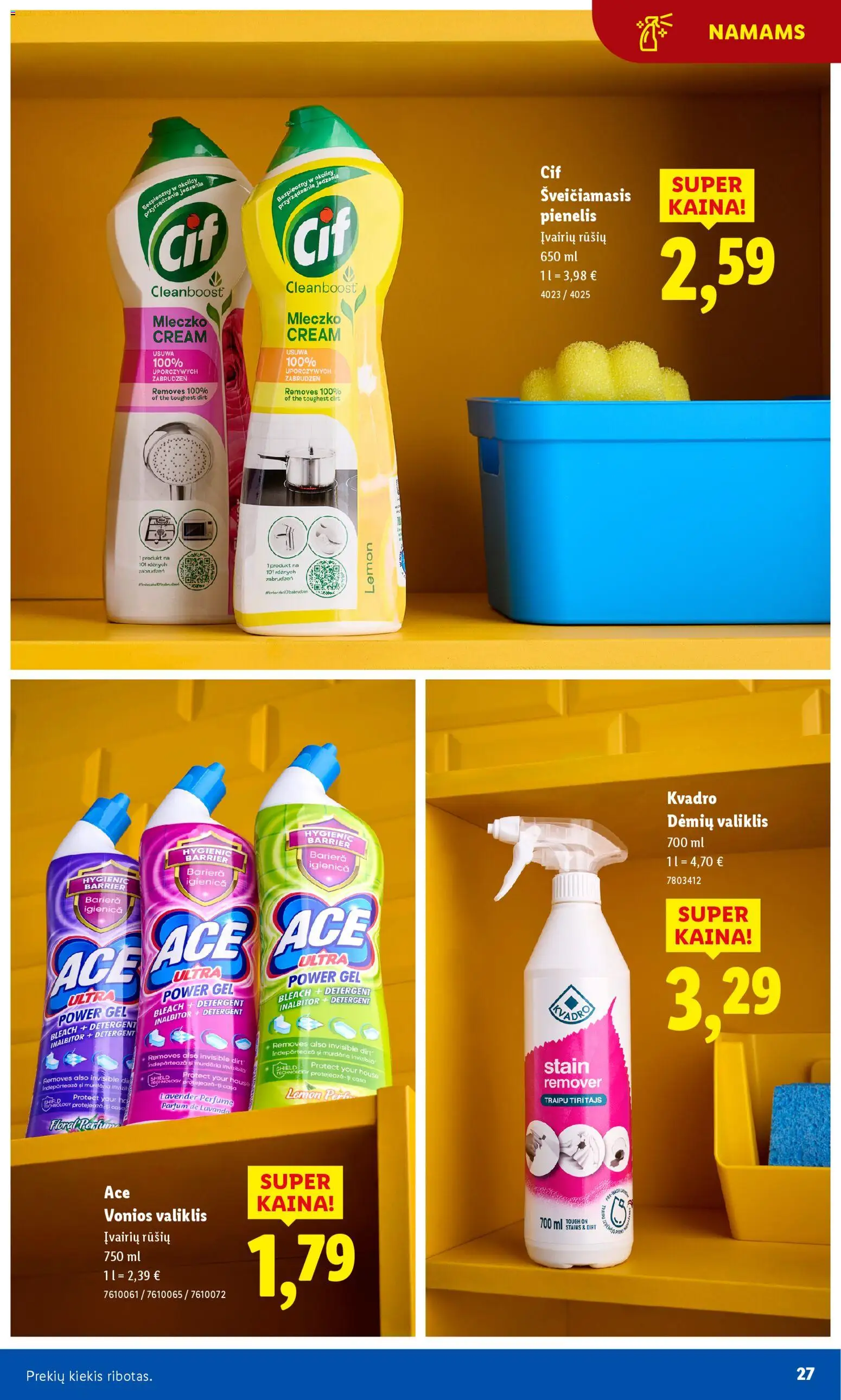 LIDL akcijos nuo 03.11.2025 | Puslapis: 27