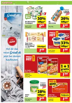 Nah und Frisch Flugblatt ab 26.11.2025 gültig | Seite: 2 | Produkte: Salat, Jääkaappipakastin, Milch