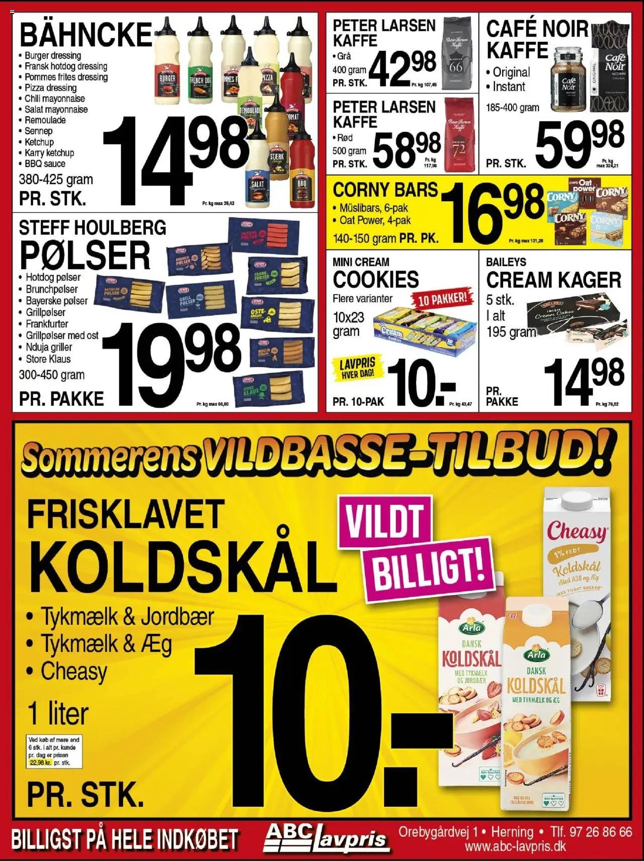 Abc Lavpris Tilbudsavis gyldig fra 23.07.2025 | Side: 2 | Produkter: Ost, Ketchup, Salat, Remoulade