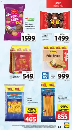 Lidl akciós ujság - amely érvényes a következő dátumtól: 03.07.2025 | Oldal: 63