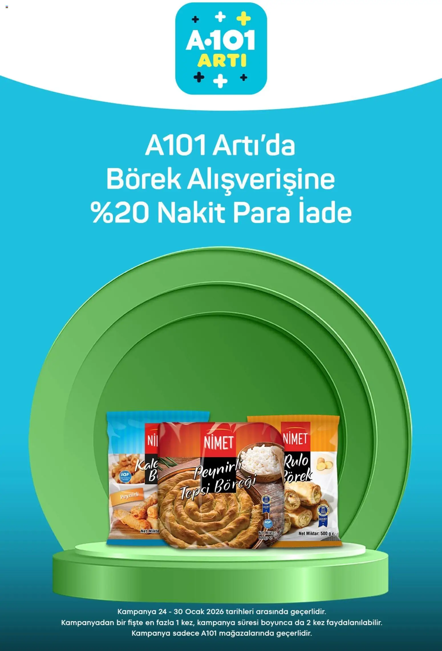 A101 Arti - 24.01.2026 tarihinden itibaren geçerlidir | Sayfa: 8 | Ürünler: Tepsi, Ocak