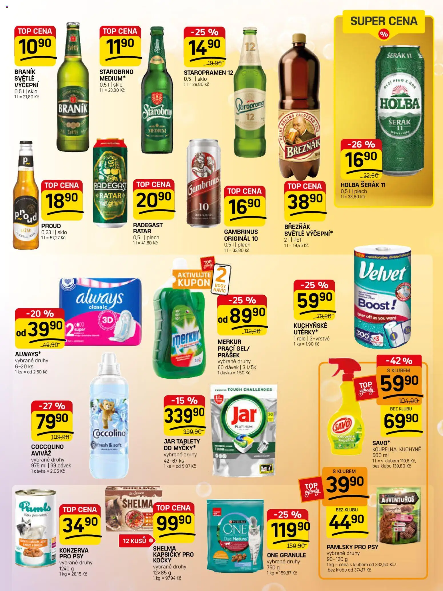 Flop leták - FlopTop od 21.01.2026 | Strana: 15 | Produkty: Aviváž, Šerák, Radegast, Jar