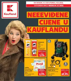 Neevidene cijene u Kauflandu - Pregled kataloga iz trgovine Kaufland, vrijedi od 04.03.2026