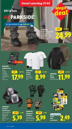 PARKSIDE Heren hoodie, Maten: M t/m XXL - Voorbeeld van een folder van Lidl, geldig van 16.02.2026 | Pagina: 33