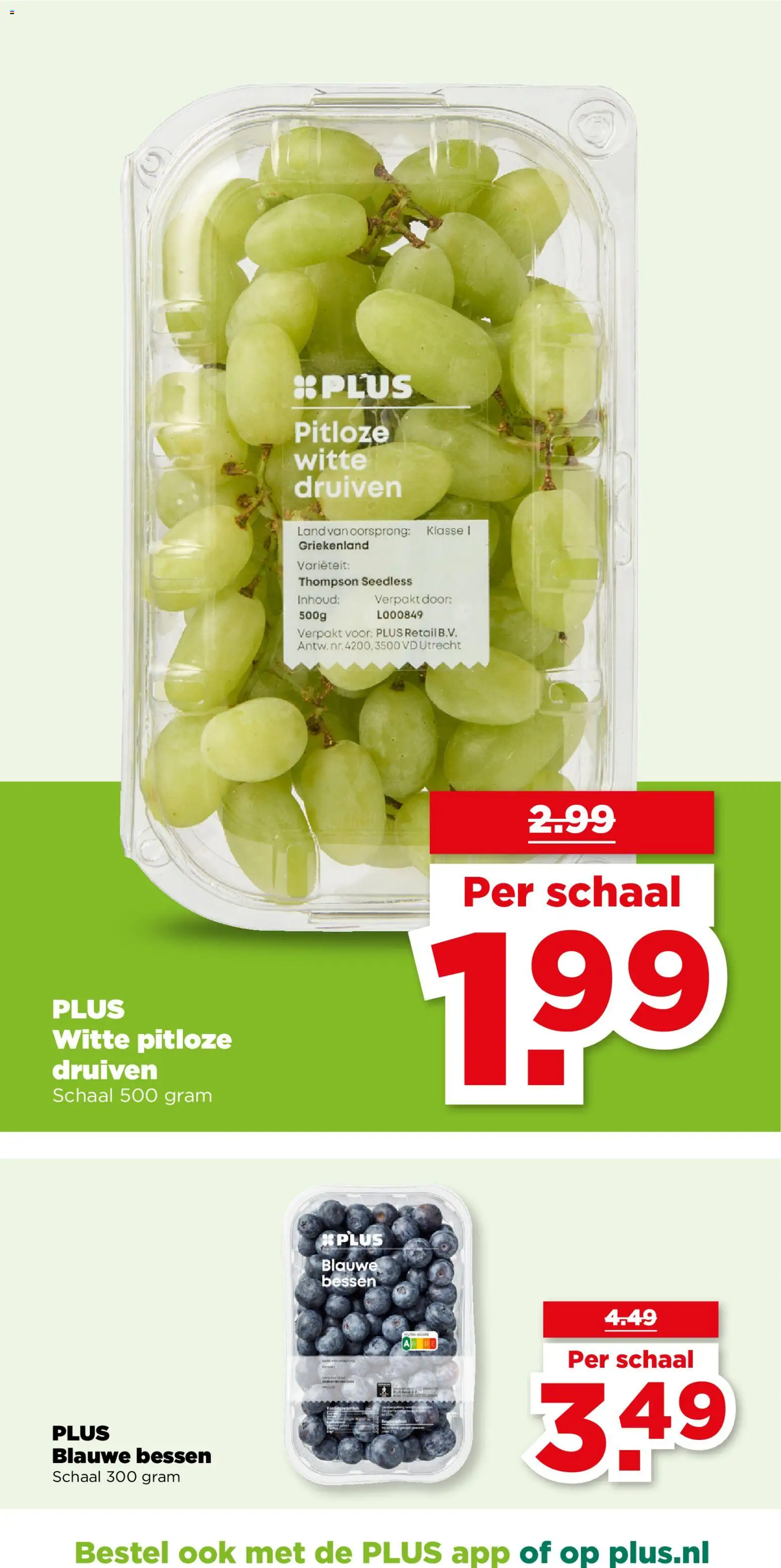 {H1} | Pagina: 23 | Producten: Schaal, Druiven