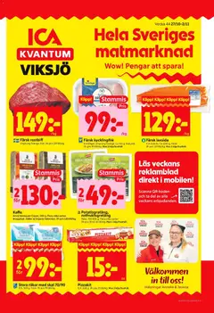 ICA Kvantum - Järfälla - Förhandsvisning av reklamblad från butik ICA Kvantum aktuell från 27.10.2025