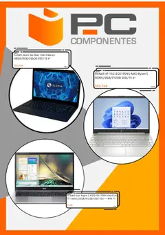 PC Componentes folleto │ válido desde el 22.07.2025 | Página: 2 | Productos: Portátil HP