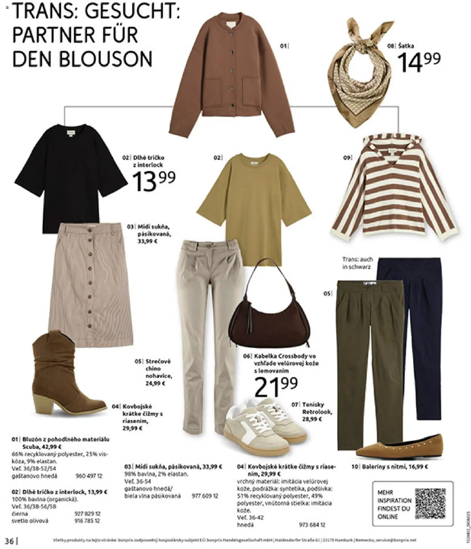 Nové Bonprix akcie – leták je platný od 20.02.2026 | Strana: 38 | Produkty: Pás, Svetlo, Kabelka