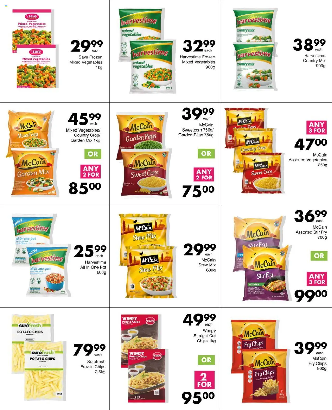 Save Specials │ valid from 31.07.2025 | Page: 11 | Products: Corn, Chips, Vegetables